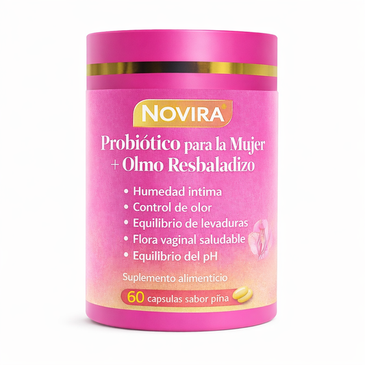 Novira® | Gomitas Probióticas para Mujer + Olmo Resbaladizo