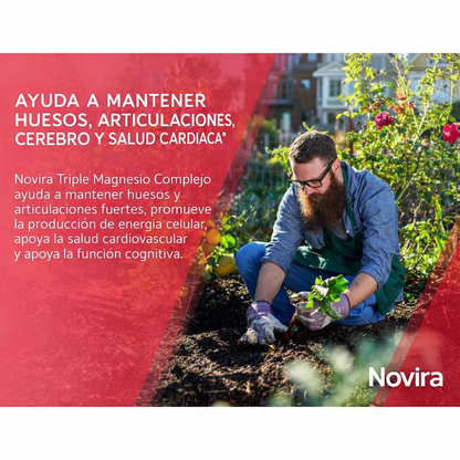 Novira® | Magnesio Triple Acción