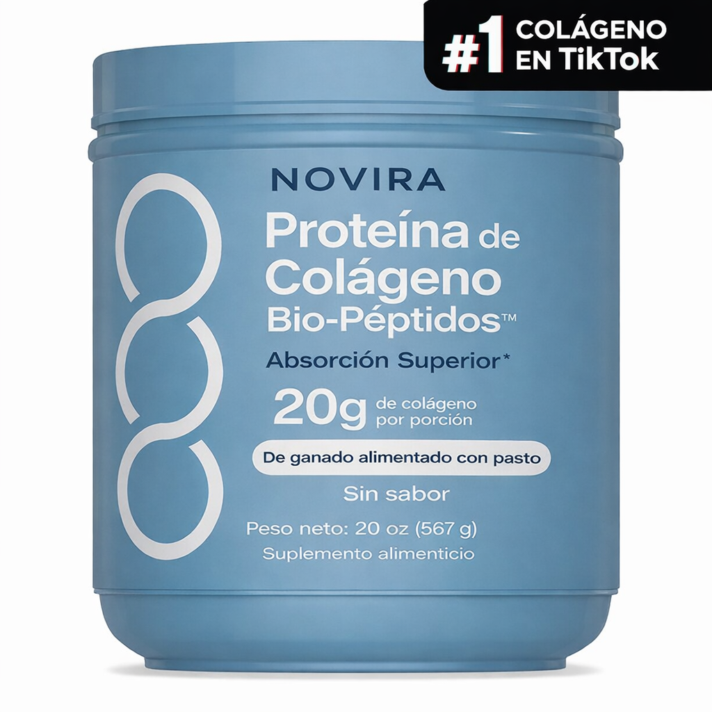 Novira® | Colágeno en Polvo con Bio-Péptidos
