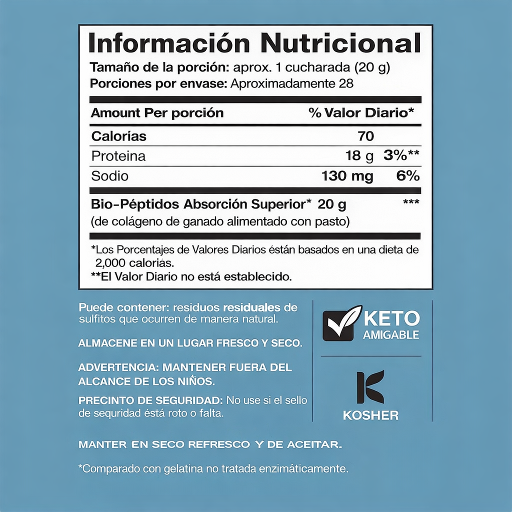 Novira® | Colágeno en Polvo con Bio-Péptidos